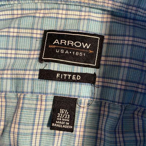 🩵 Pale Blue Men’s Shirt - Picture 9 of 10